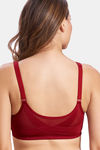 Maroon Clothing Non Padded Sports Bra - Maroon — thumbnail 4
