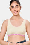 Maroon Clothing Non Padded Slip On Beginner Bra - Lemon — thumbnail 1