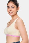 Maroon Clothing Non Padded Slip On Beginner Bra - Lemon — thumbnail 2