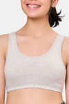 Maroon Clothing Non Padded Slip On Beginner Bra - Grey — thumbnail 4