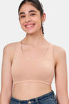 Maroon Clothing Non Padded Slip On Beginner Bra - Nude — thumbnail 1