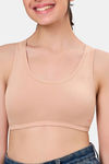Maroon Clothing Non Padded Slip On Beginner Bra - Nude — thumbnail 4
