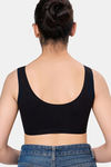 Maroon Clothing Non Padded Slip On Beginner Bra - Black — thumbnail 3