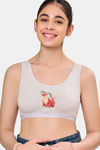 Maroon Clothing Non Padded Slip On Beginner Bra - Grey — thumbnail 1