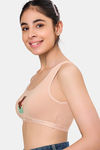 Maroon Clothing Non Padded Slip On Beginner Bra - Nude — thumbnail 2