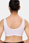 Maroon Clothing Non Padded Slip On Beginner Bra - White — thumbnail 3