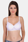 Featherline Padded Non Wired 3/4th Coverage T-Shirt Bra - White — thumbnail 1
