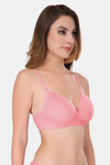 Featherline Padded Non Wired 3/4th Coverage T-Shirt Bra - Coral — thumbnail 3