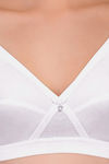 Featherline Single Layered Non-Wired Full Coverage Minimiser Bra - White — thumbnail 5