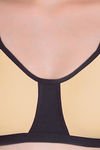 Featherline Single Layered Non-Wired Full Coverage Super Support Bra - Skin — thumbnail 5