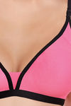 Featherline Single Layered Non-Wired Coverage T-Shirt Bra - Pink — thumbnail 5