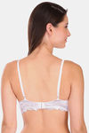 Featherline Single Layered Non-Wired Full Coverage T-Shirt Bra - White — thumbnail 4