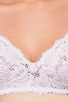 Featherline Single Layered Non-Wired Full Coverage T-Shirt Bra - White — thumbnail 5
