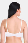 Featherline Single Layered Non Wired 3/4th Coverage T-Shirt Bra - White — thumbnail 2