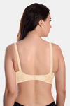 Featherline Single Layered Non Wired Full Coverage Minimiser Bra - White — thumbnail 2