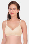 Featherline Single Layered Non Wired Full Coverage T-Shirt Bra - Skin — thumbnail 3