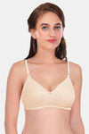 Featherline Single Layered Non Wired Full Coverage T-Shirt Bra - Skin — thumbnail 4