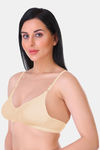 Featherline Single Layered Non Wired 3/4th Coverage T-Shirt Bra - Skin — thumbnail 3