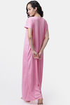 Secret Wish Knit Cotton Full Length Nightdress - Pink — thumbnail 2