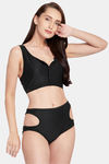 Berry's Intimates Polyester Elastane With Button Swim Set - Black — thumbnail 3