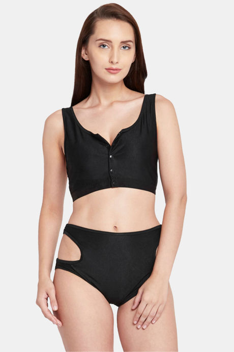 Berry's Intimates Polyester Elastane With Button Swim Set - Black — image 6