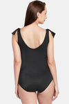Berry's Intimates Polyester Elastane Slip-On Bodysuit Short - Black — thumbnail 2
