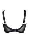 Enamor Full Cover Super Support Bra- Black — thumbnail 2