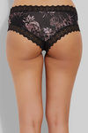 Zivame Soft Stretch Cotton Low Rise Cheeky Brief-Floral Print — thumbnail 2