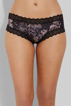 Zivame Soft Stretch Cotton Low Rise Cheeky Brief-Floral Print — thumbnail 4