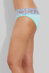 Zivame Soft Stretch Cotton Full Back Coverage Low Rise Hipster Brief-Paisley Print Lace — thumbnail 3