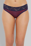 Zivame Soft Stretch Cotton Full Back Coverage Low Rise Hipster Brief-Floral Print — thumbnail 1