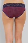 Zivame Soft Stretch Cotton Full Back Coverage Low Rise Hipster Brief-Floral Print — thumbnail 2