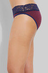 Zivame Soft Stretch Cotton Full Back Coverage Low Rise Hipster Brief-Floral Print — thumbnail 3