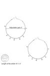 Giva 925 Sterling Silver Star Charm Anklet (Single) — thumbnail 4