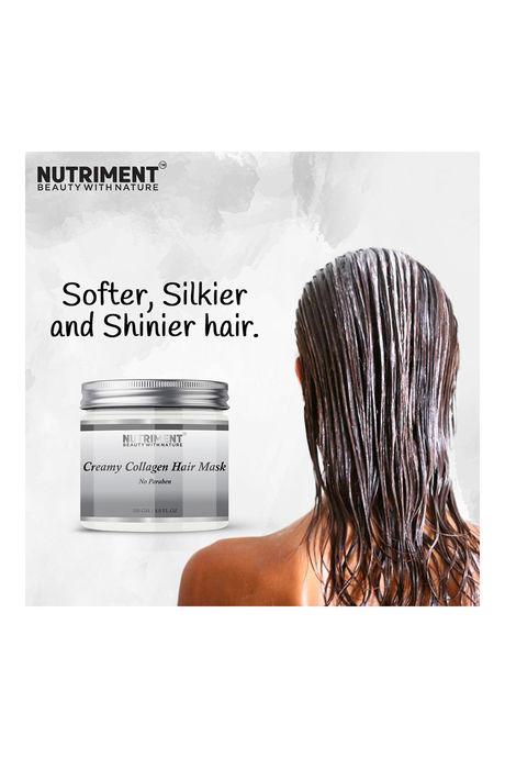 Nutriment Collagen Creamy Hair Mask Pure Silver- (250 g) — image 5