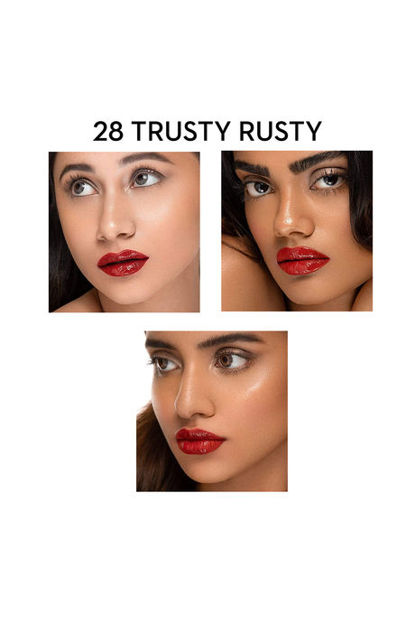 SUGAR Cosmetics Smudge Me Not Lip Duo - 28 Trusty Rusty (Rust Red), 3.5 ml — image 6