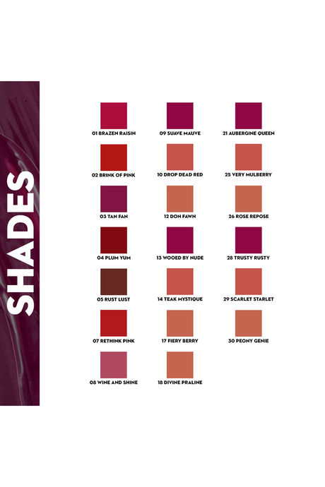 SUGAR Cosmetics Smudge Me Not Lip Duo - 28 Trusty Rusty (Rust Red), 3.5 ml — image 9