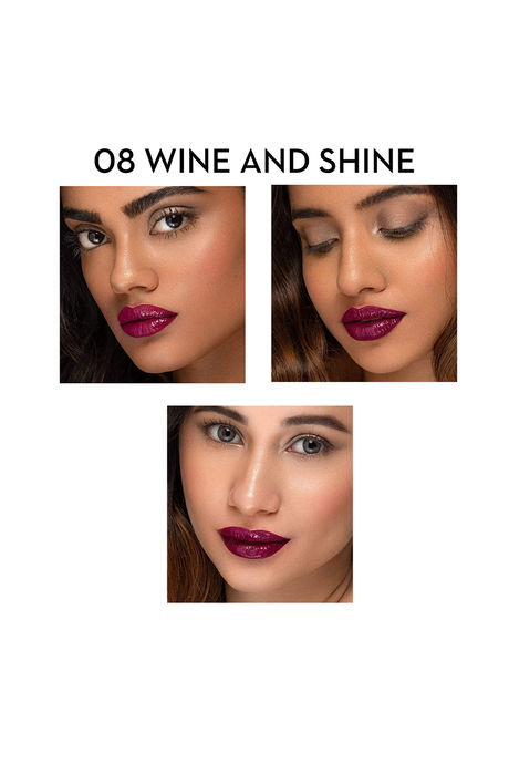 SUGAR Cosmetics Smudge Me Not Lip Duo - 08 Wine and Shine (Sangria), 3.5 ml — image 6