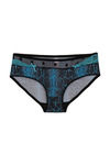 Zivame Abstract Print n Solid Panty (Pack of 3)- Blue — thumbnail 6