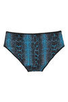 Zivame Abstract Print n Solid Panty (Pack of 3)- Blue — thumbnail 7