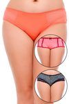 Zivame Ultra Soft Coral Cool Print Hipster Brief (Pack of 3)- Multicolor — thumbnail 8