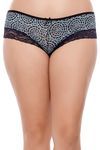 Zivame Ultra Soft Lace With Perky Print Low Rise Hipster Brief (Pack of 3)- Multicolor — thumbnail 2