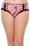 Zivame Ultra Soft Lace Sheer Dark Hipster Brief (Pack of 3)- Multicolor — thumbnail 2