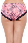 Zivame Ultra Soft Lace Sheer Dark Hipster Brief (Pack of 3)- Multicolor — thumbnail 3