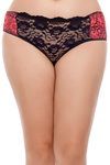 Zivame Ultra Soft Lace Sheer Dark Hipster Brief (Pack of 3)- Multicolor — thumbnail 6