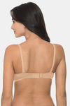 Komli Padded Non-Wired 3/4Th Coverage T-Shirt Bra - Skin — thumbnail 2