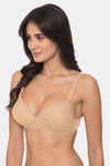 Komli Padded Non-Wired 3/4Th Coverage T-Shirt Bra - Skin — thumbnail 4