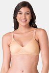 Komli Padded Non-Wired Full Coverage T-Shirt Bra - Skin — thumbnail 1