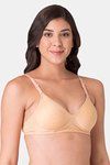 Komli Padded Non-Wired Full Coverage T-Shirt Bra - Skin — thumbnail 3