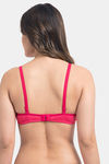 Komli Padded Non-Wired Full Coverage T-Shirt Bra - Dark Pink — thumbnail 2